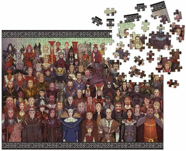 Dragon Age: Cast of Thousands 1000-Piece Jigsaw Puzzle