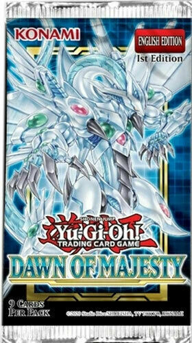 YuGiOh Trading Card Game Dawn of Majesty Booster Pack Yu-Gi-Oh