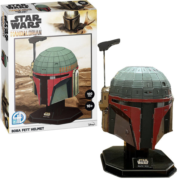 3D Puzzle: Star Wars: Boba Fett Helmet  Style #1 (Medium Size)
